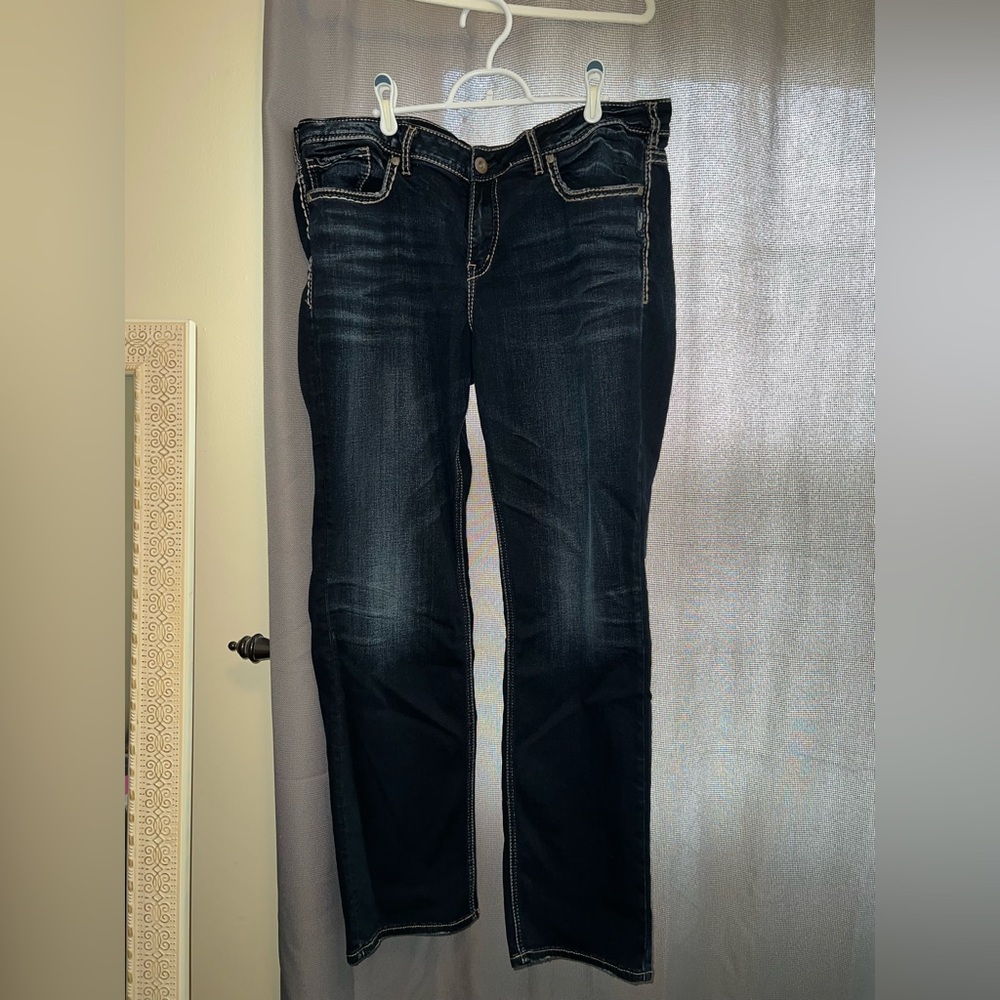 Silver jeans